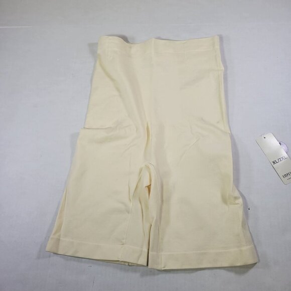 Empetua Beige High Waisted Shaper Shorts #55021 Size XL/2XL - Picture 3 of 3